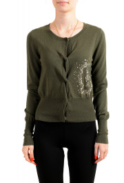 John Galliano Women's 100% Wool Pullover Sweater