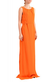 Hugo Boss Women's "Deblaska" Orange Evening Gown Maxi Dress: Picture 2