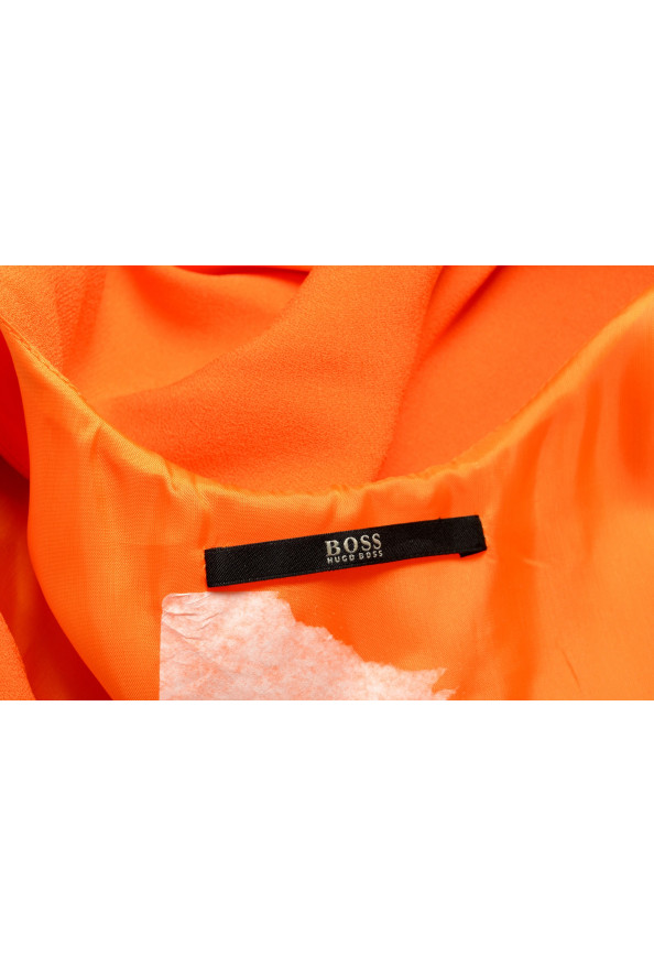 Hugo Boss Women's "Deblaska" Orange Evening Gown Maxi Dress: Picture 5
