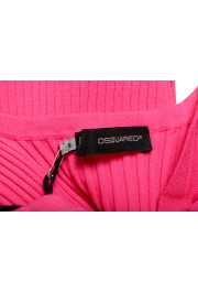 Dsquared2 Women's Purplish Pink Stretch Bodycon Mini Dress: Picture 4