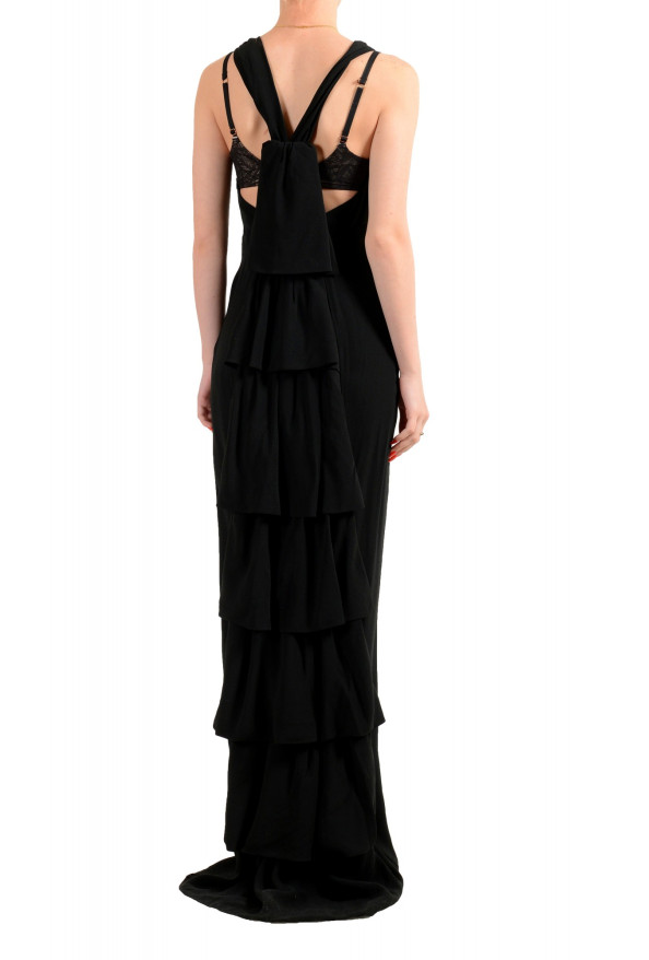 Dsquared2 Women's Black Evening Gown Maxi Dress : Picture 3