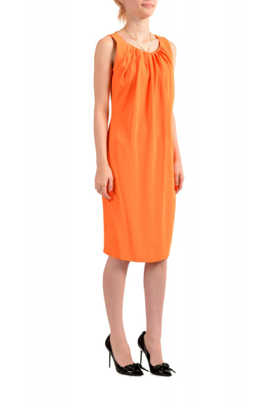 Versace Collection Women's Orange Evening Shift Dress : Picture 2