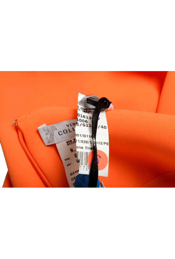 Versace Collection Women's Orange Evening Shift Dress : Picture 4