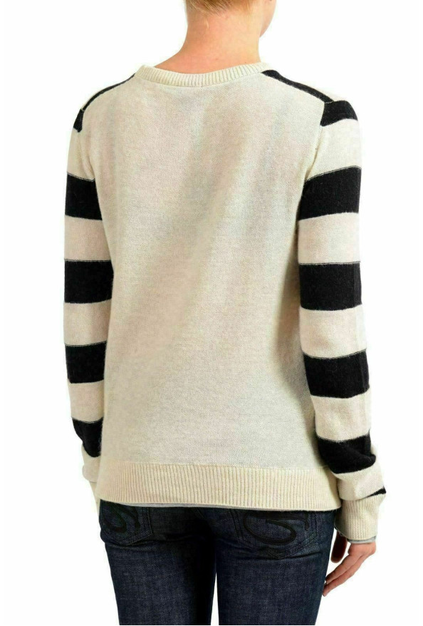 Just Cavalli Women's Alpaca Multi-Color Knitted Crewneck Sweater: Picture 2