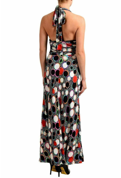 Just Cavalli Women's Multi-Color Polka Dot Sleeveless Maxi Dress: Picture 2