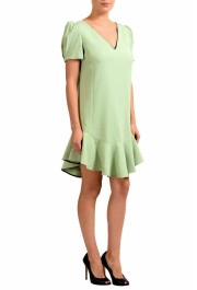 Just Cavalli Women's Light Green Short Sleeve Sheath Dress : Picture 2