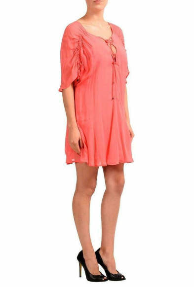 Just Cavalli Pink Women's Shift Tunic Casual Dress: Picture 2