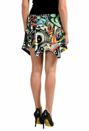 Just Cavalli Women's Multi-Color Asymmetrical Mini Skirt : Picture 3