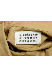 Maison Margiela "4" Women's Beige Long Sleeve Button Down Shirt: Picture 4