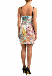Just Cavalli Women's Multi-Color Floral Sleeveless Bodycon Dress: Picture 3