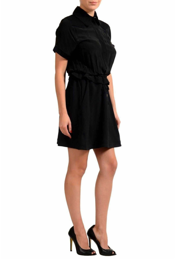 Just Cavalli Women's Black Short Sleeve Sheath Dress: Picture 2