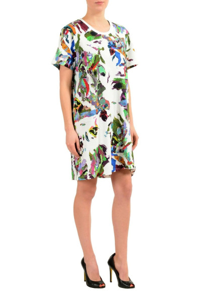 Versus by Versace Women's Multi-Color Short Sleeve Shirt Dress: Picture 2