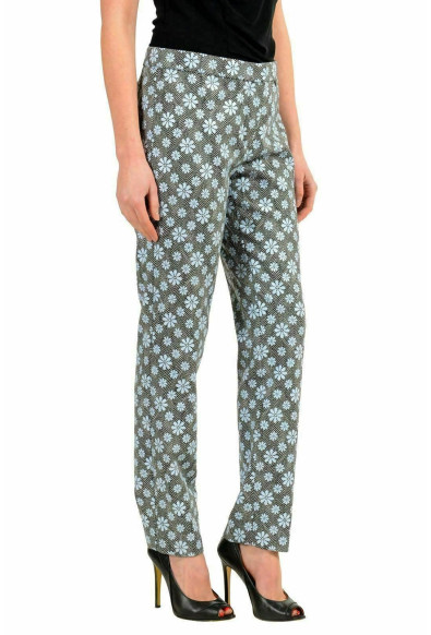 Versace Women's Wool Multi-Color Printed Casual Pants : Picture 2