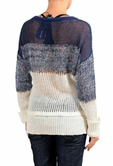 Just Cavalli Women's Linen Multi-Color Heavy Knitted Sweater : Picture 2