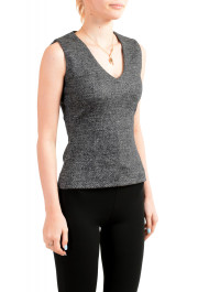 Dsquared2 Women's Gray 100% Wool Sleeveless Blouse Top: Picture 2