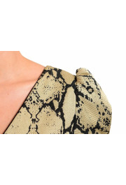 Just Cavalli Women's Multi-Color Short Sleeve Sheath Dress : Picture 4