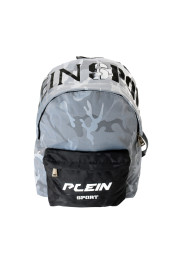 Plein Sport Unisex Military Print Gray "ZAINO EASTPAK" Backpack Bag: Picture 5