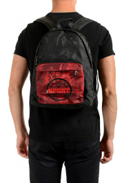 Plein Sport Unisex Military Print Black "ZAINO EASTPAK" Backpack Bag: Picture 12