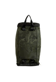 Plein Sport Men's Military Green Logo Print Large Travel Gym Duffle Backpack Bag: Picture 10