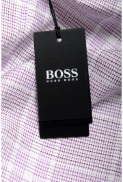 Hugo Boss Men's "Jason" Slim Fit Plaid Long Sleeve Dress Shirt: Picture 9