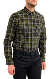 Hugo Boss Men's "Ermann" Straight Fit Plaid Long Sleeve Casual Shirt: Picture 5