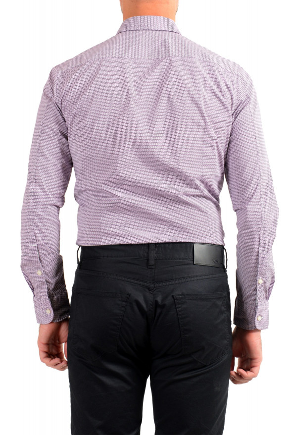 Hugo Boss Men's "Magneton_1" Slim Fit Geometric Print Long Sleeve Casual Shirt: Picture 6