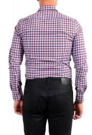 Hugo Boss Men's "Jason" Slim Fit Multi-Color Plaid Long Sleeve Dress Shirt: Picture 6