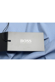Hugo Boss Men's "Jason" Slim Fit Blue Stretch Long Sleeve Dress Shirt: Picture 8