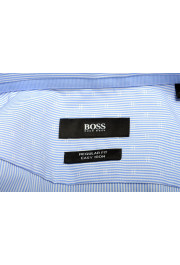 Hugo Boss Men's "Gelson" Regular Fit Striped Long Sleeve Dress Shirt: Picture 8