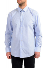 Hugo Boss Men's "Gelson" Regular Fit Striped Long Sleeve Dress Shirt