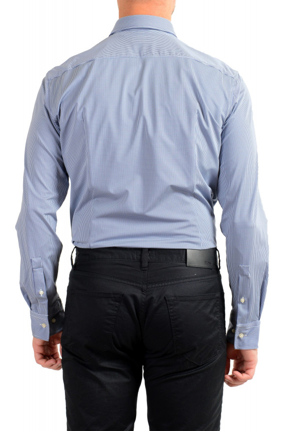 Hugo Boss Men's "Jason" Multi-Color Slim Fit Plaid Long Sleeve Dress Shirt: Picture 6