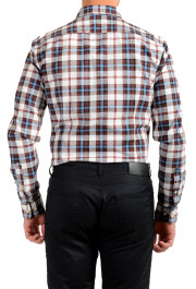 Hugo Boss Men's "Rikard_53" Slim Fit Plaid Flannel Long Sleeve Casual Shirt: Picture 6