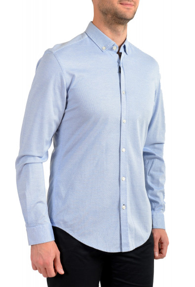 Hugo Boss Men's "Rikard_53" Slim Fit Geometric Print Long Sleeve Casual Shirt: Picture 2
