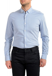Hugo Boss Men's "Rikard_53" Slim Fit Geometric Print Long Sleeve Casual Shirt: Picture 4