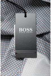 Hugo Boss Men's "Ronni" Slim Fit Stretch Multi-Color Long Sleeve Casual Shirt: Picture 9