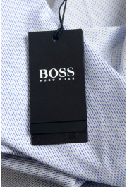 Hugo Boss Men's "Mark US" Light Blue Sharp Fit Long Sleeve Dress Shirt: Picture 9