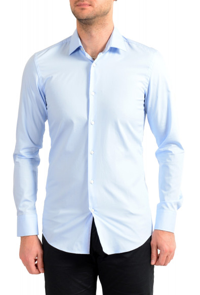 Hugo Boss Men's "Jesse" Light Blue Slim Fit Long Sleeve Dress Shirt
