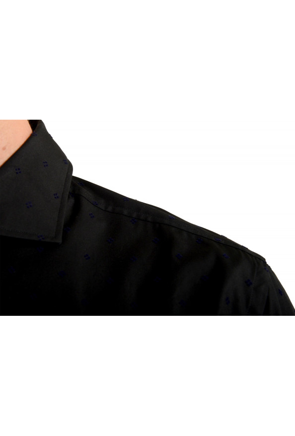 Hugo Boss Men's "Jason" Slim Fit Geometric Print Long Sleeve Dress Shirt: Picture 7
