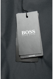 Hugo Boss Men's "Galini" 100% Leather Black Bomber Jacket: Picture 6