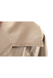 Dsquared2 Women's Silk Silver Button Down Coat: Picture 4