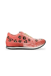 Charlotte Olympia Girls "ANIMAL KINGDOM" Velvet Leather Sneakers Shoes: Picture 4