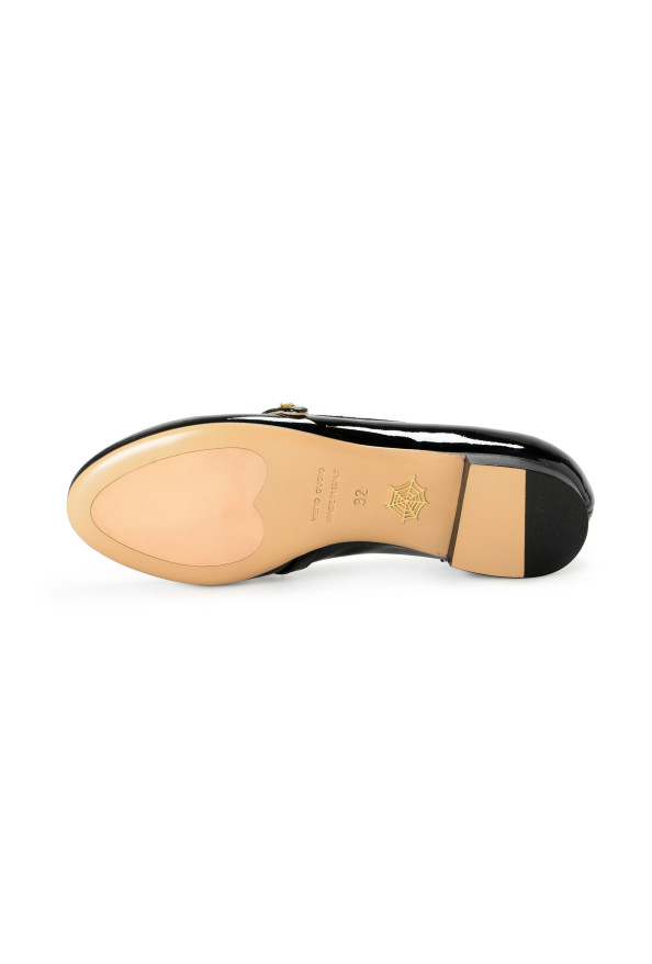 Charlotte Olympia Girls "INCY MARY-JANE" Black Patent Leather Ballet Flats Shoes: Picture 6