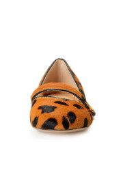 Charlotte Olympia Girls "INCY MARY-JANE" Pony Hair Leather Ballet Flats Shoes: Picture 5