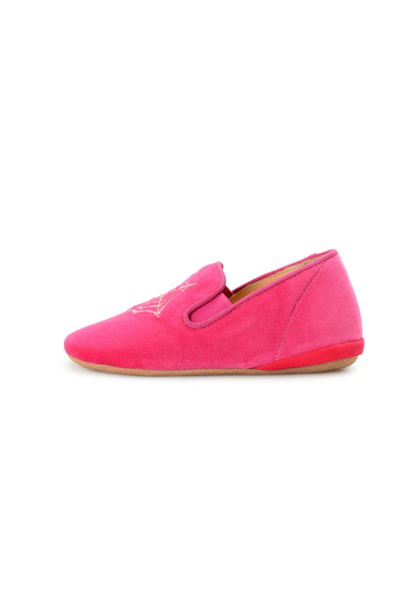 Charlotte Olympia Baby "WINCY" Velvet Suede Leather Ballet Flats: Picture 2