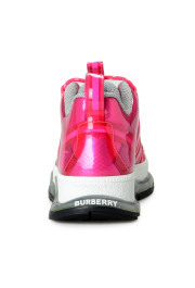 Burberry Women's "UNION FUCHSIA" Pink Fashion Sneakers Shoes: Picture 4