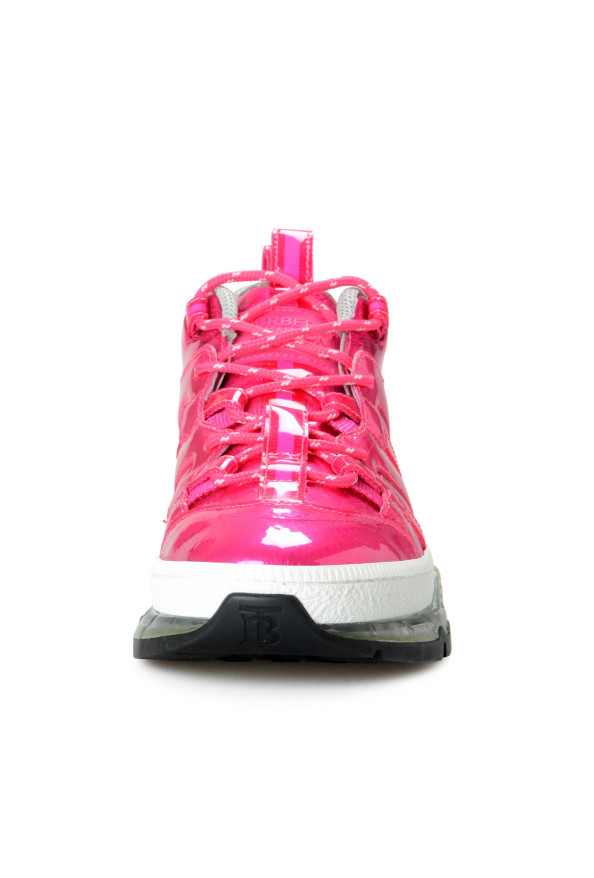 Burberry Women's "UNION FUCHSIA" Pink Fashion Sneakers Shoes: Picture 6