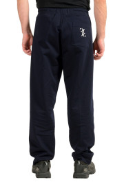 Billionaire Men's Navy Blue Full Zip Logo Print Track Sweat Suit: Picture 10
