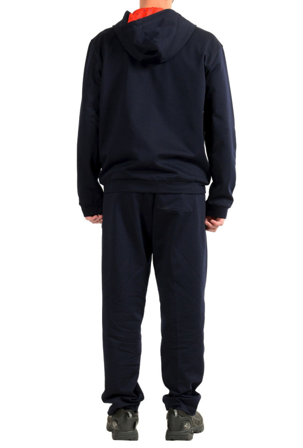 Billionaire Men's Navy Blue Full Zip Logo Print Track Sweat Suit: Picture 3
