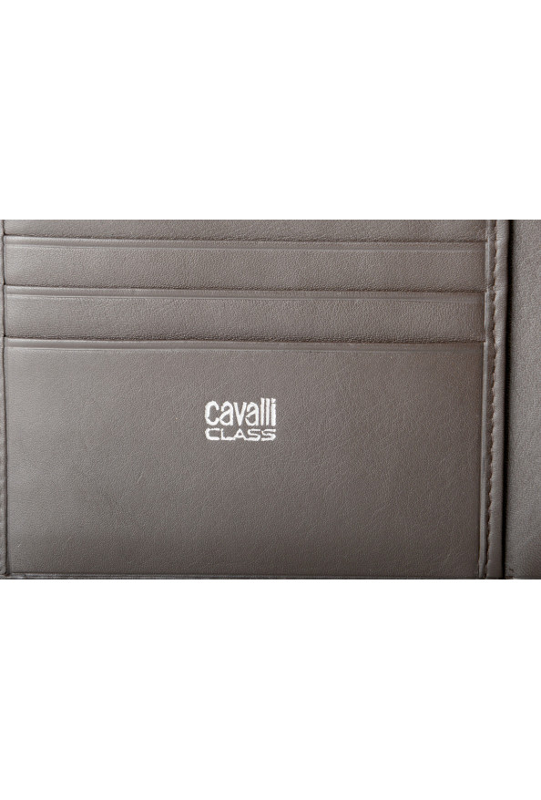 Cavalli Class Men's "Downtown" Chocolate Brown Leather Bifold Wallet: Picture 3
