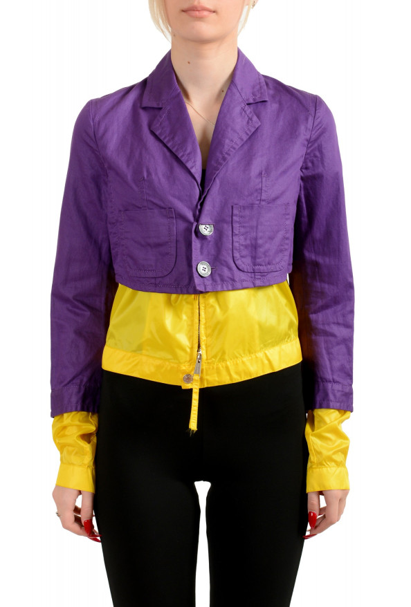 Dsquared2 Women's Color Block Windbreaker Jacket 